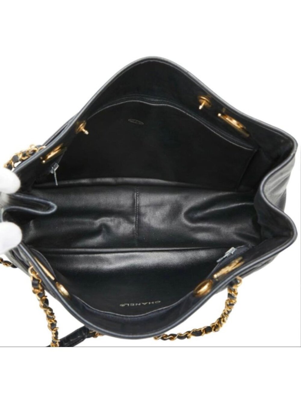 Chanel Quilted Chain Tote Shoulder - Picture 9 of 14